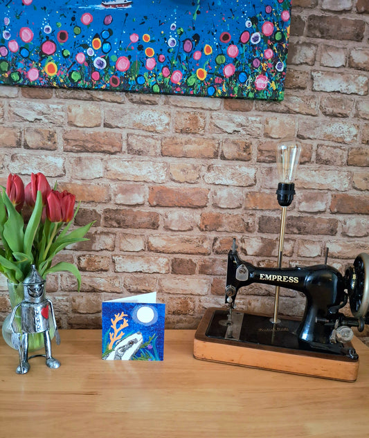 Bluebell The Badger Greetings Card - The Midnight Hour