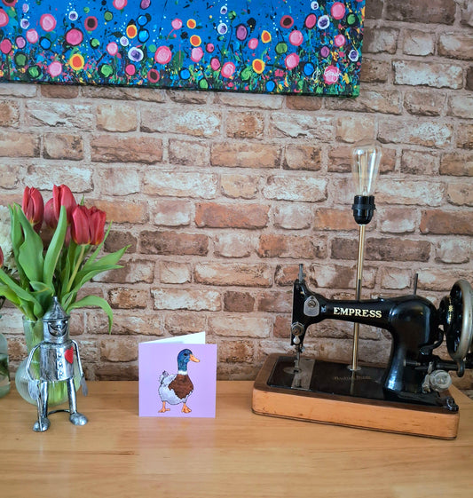 Darcie Duck Greetings Card