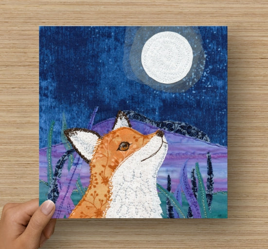 Finn The Fox Art Print (8 x 8 inch)
