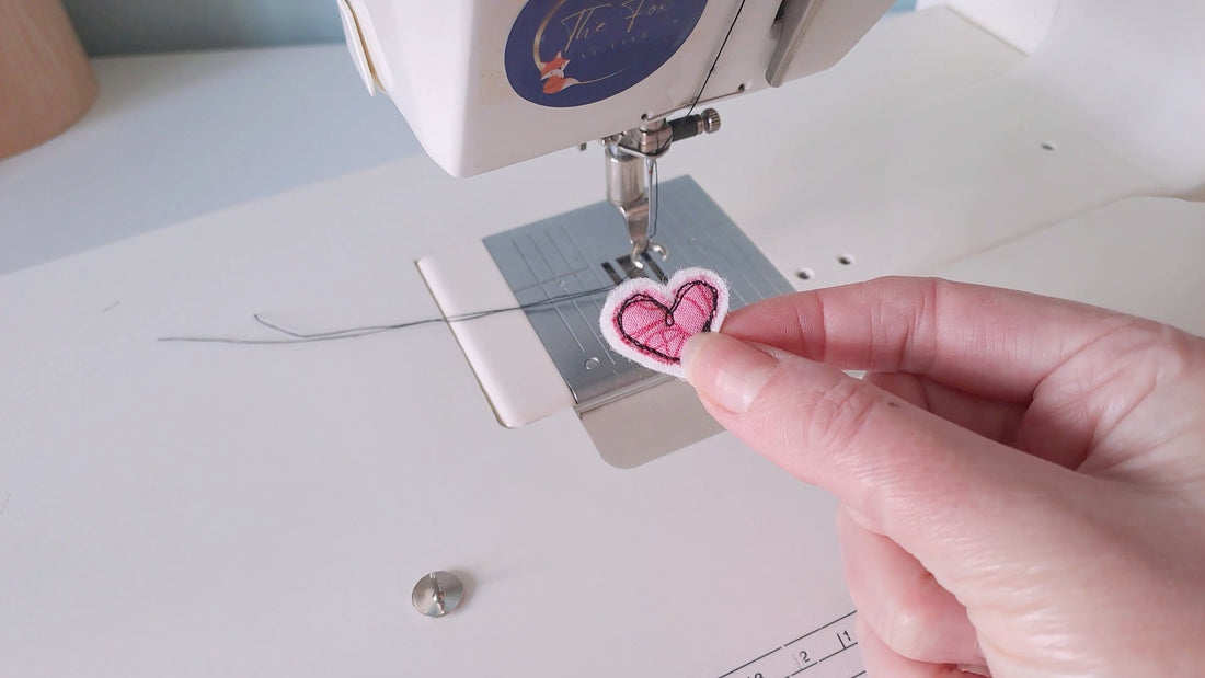 How To Make Fabric Heart Pins - A brilliant scrap buster!