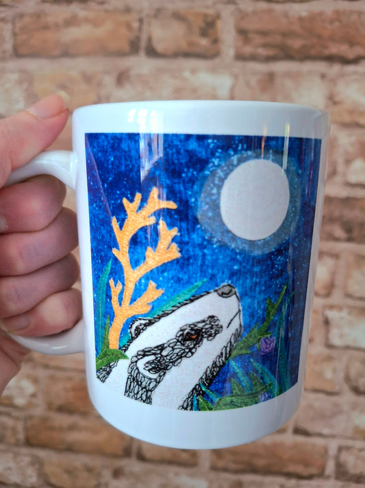 Bluebell the Badger Mug