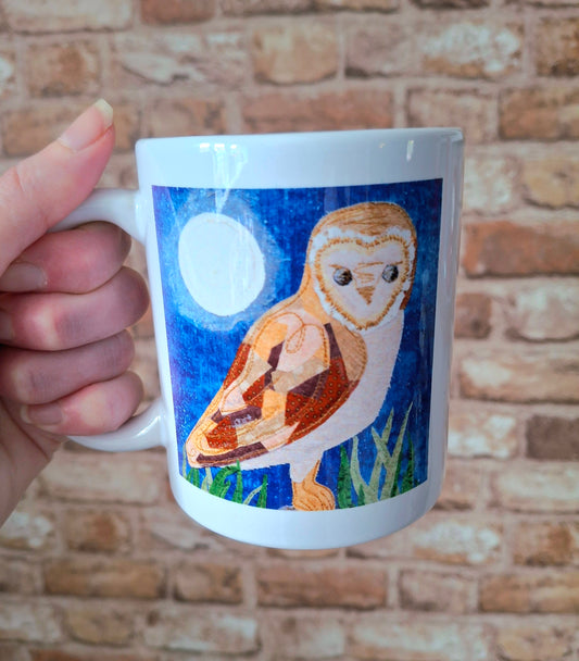 Merlin the Barn Owl Mug