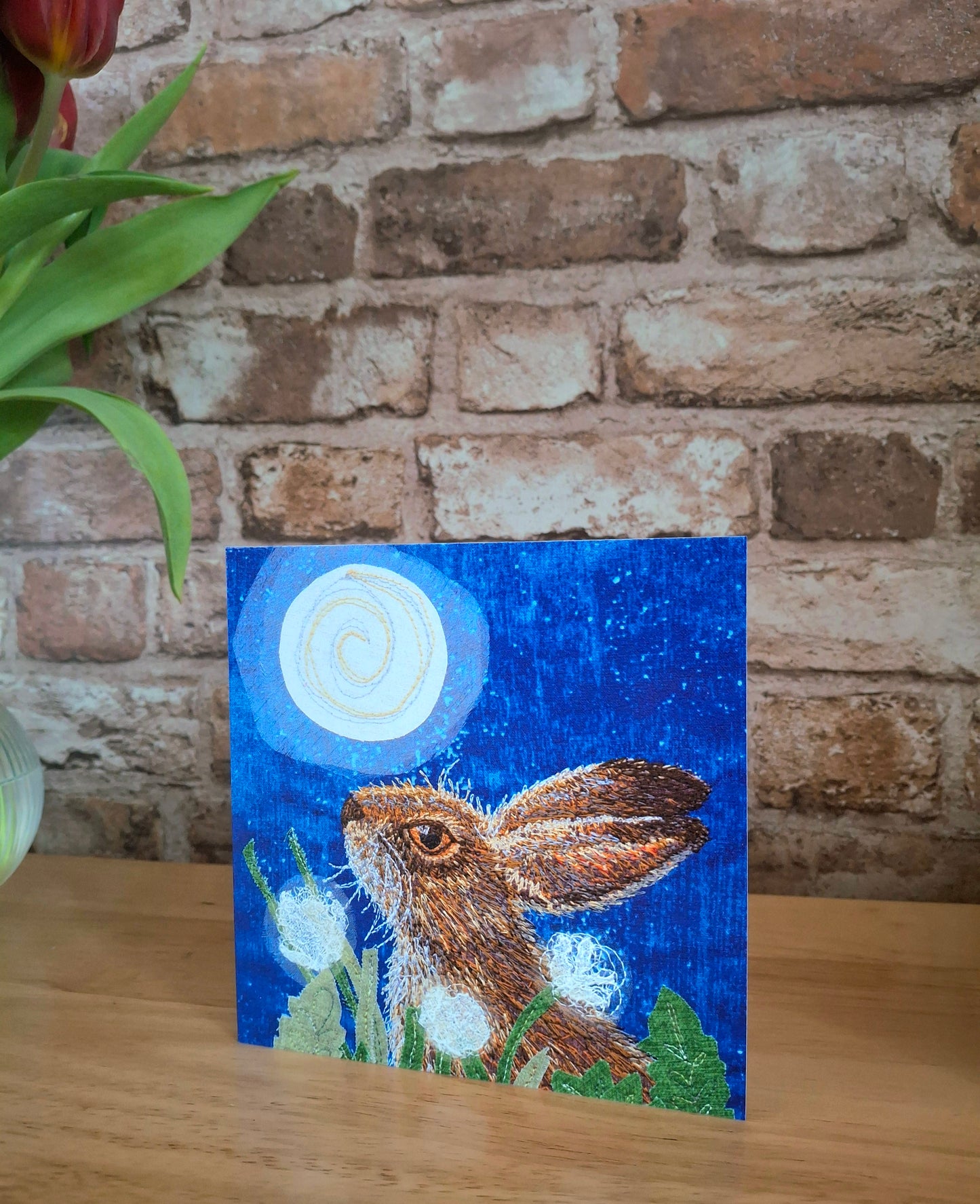 Harriet the Hare Greetings Card - The Midnight Hour
