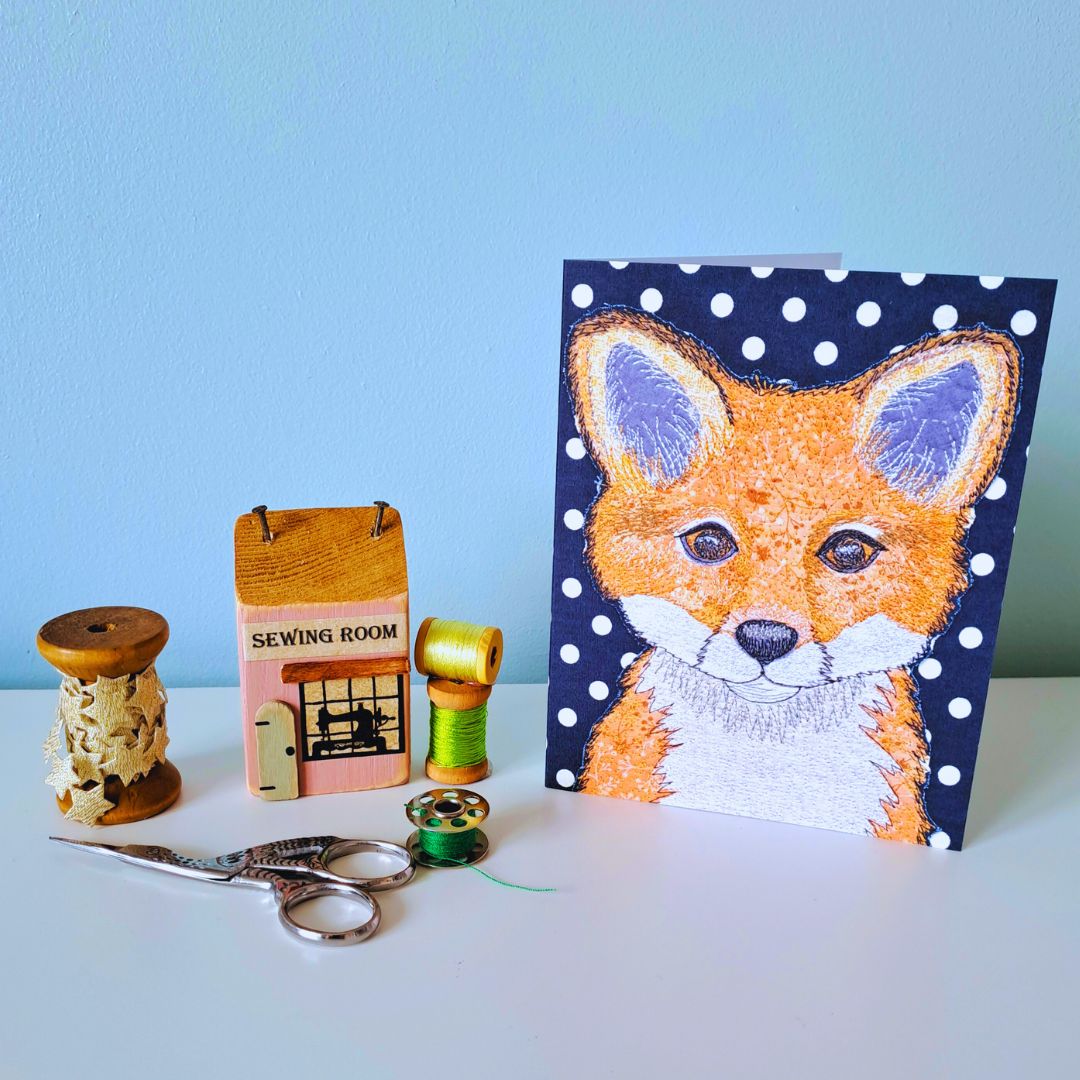 'Florence the Fox' Greetings Card